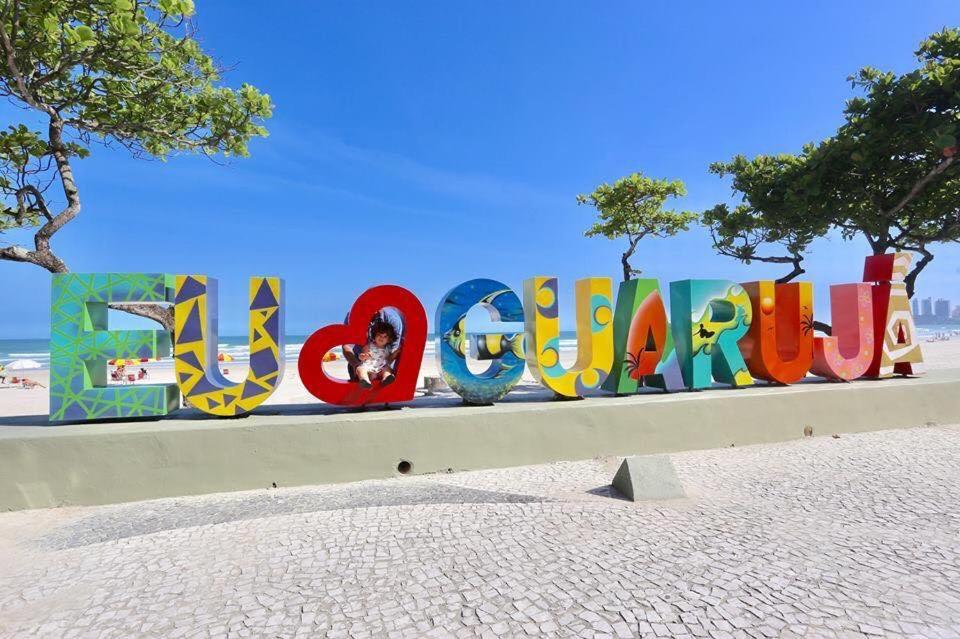 Ferienwohnung Ape 34 - 1 Vaga De Garagem Guarujá Exterior foto